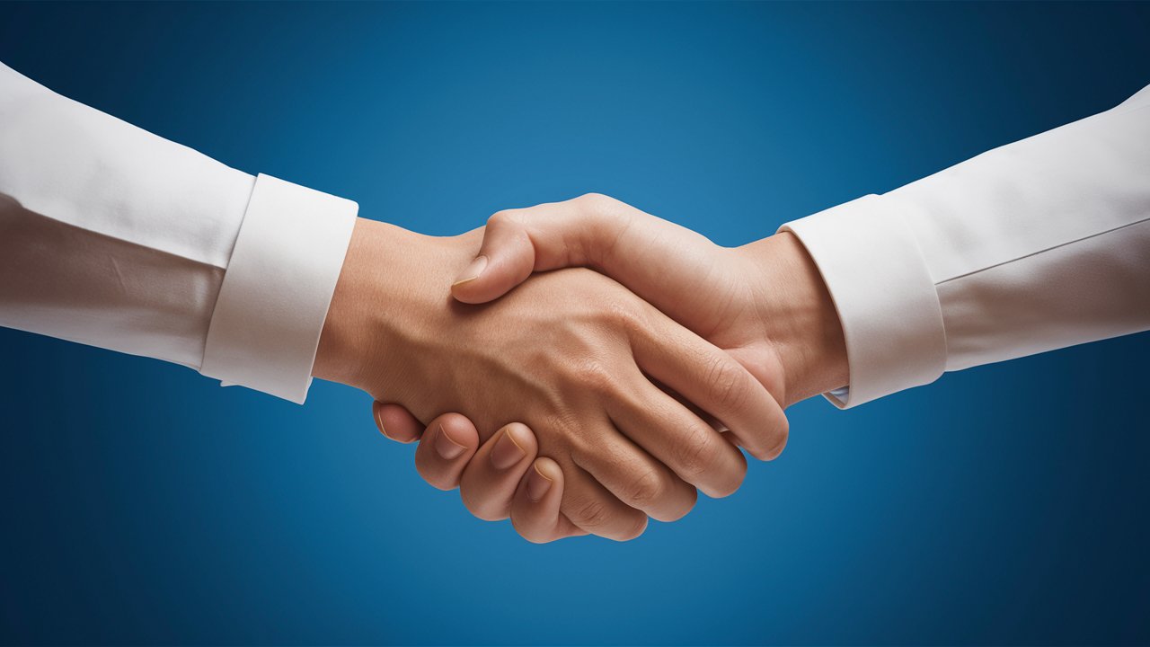 two-human-hands-shaking-each-other-with-a-blue-bac-O-b0dRDjTDOBSqXZO3oAxA-d7UDCx7VQLCzvrrshJEx3Q